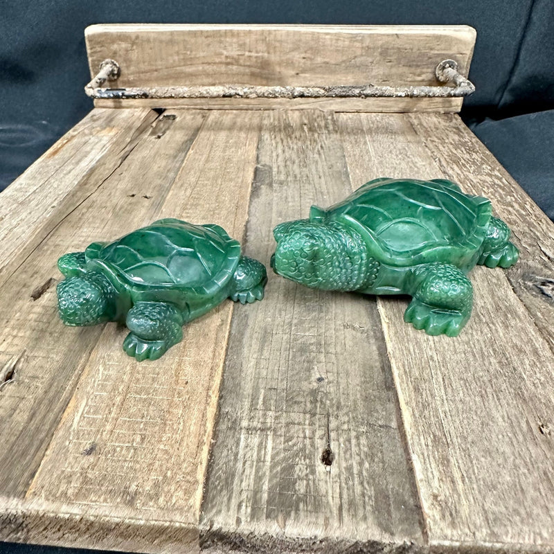 Intricate Canadian Jade Turtle - Multiple Sizes - Jade Figurine - Turtles