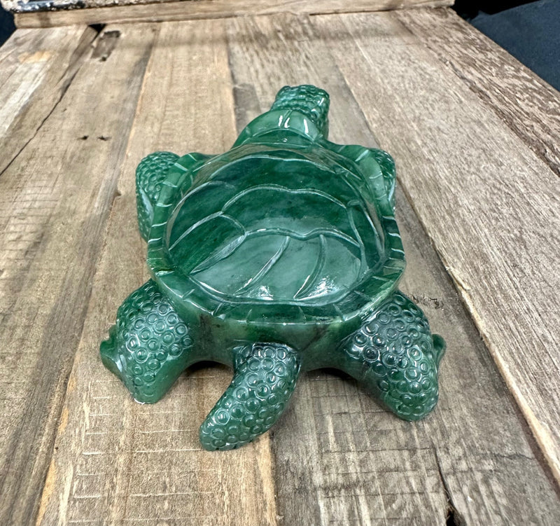Intricate Canadian Jade Turtle - Multiple Sizes - Jade Figurine - Turtles