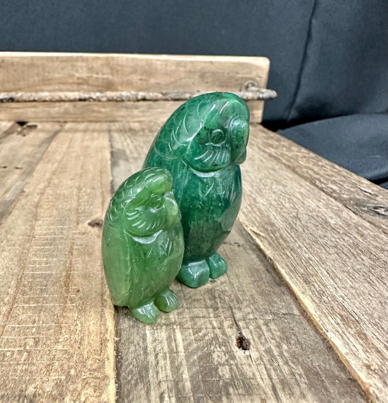 Canadian Jade Owl Carving - Multiple Sizes - 2