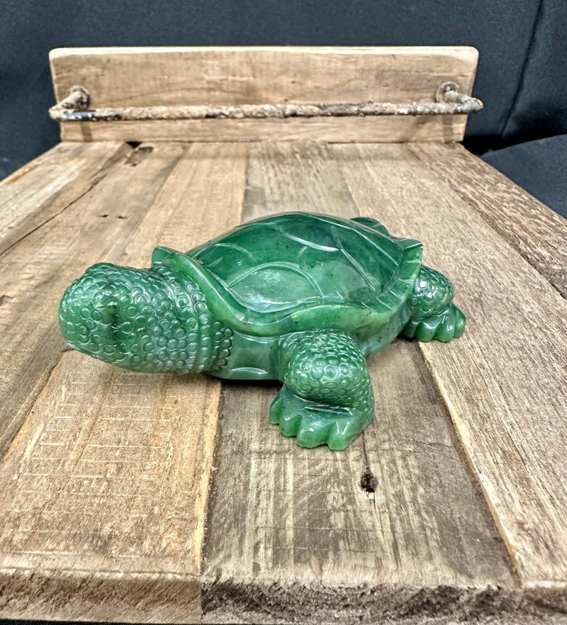 Intricate Canadian Jade Turtle - Multiple Sizes - Jade Figurine - Turtles