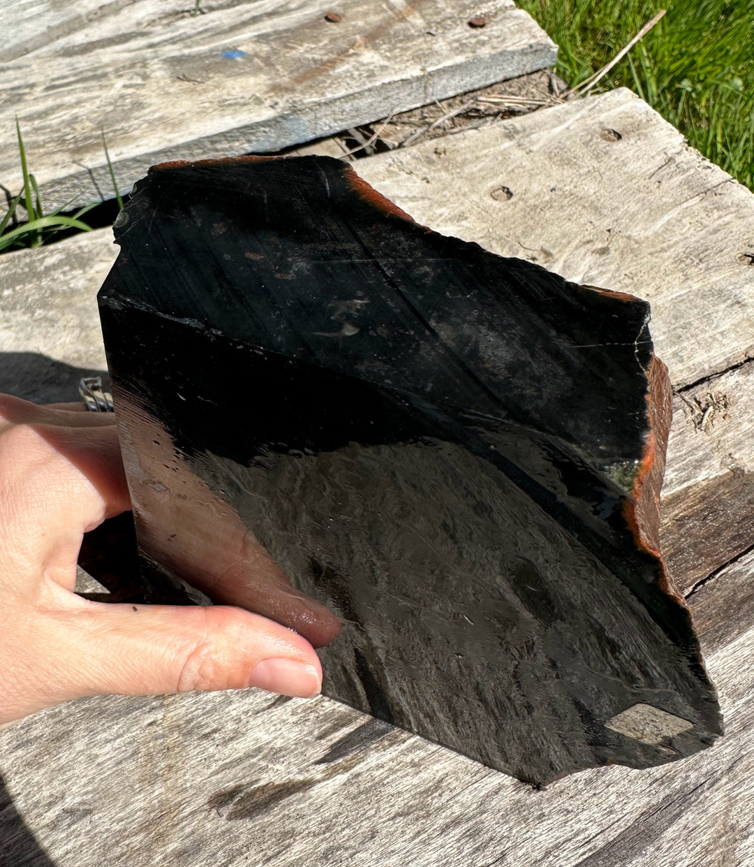 Top Quality Wyoming Black Jade Specimen, 4lbs 6oz – Jade Mine Canada