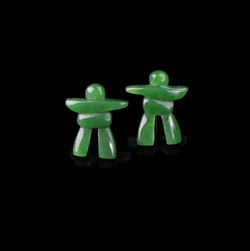 Earrings, Inukshuk,  2090