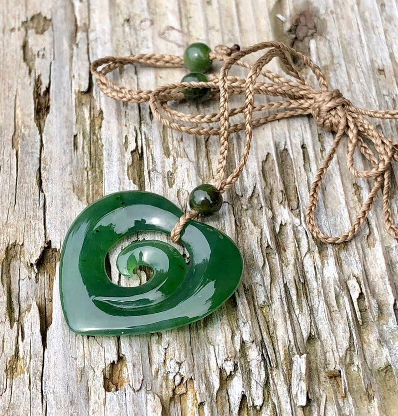 Koru-Heart Pendant, 2890