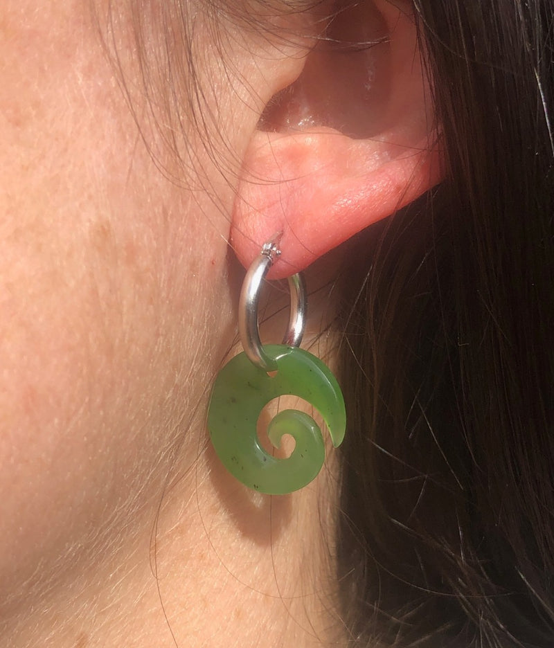 Koru Earrings, 1782