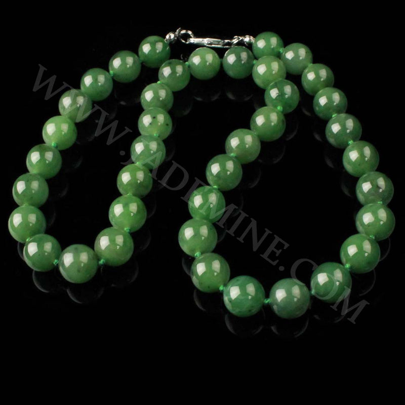 10mm Strung Bead Necklace - Multiple Lengths