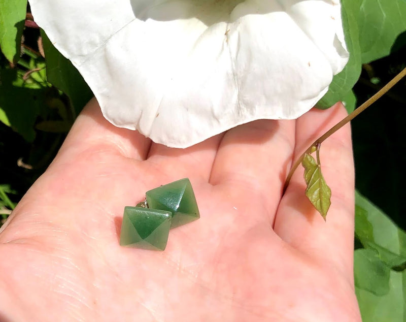 Pyramid Stud Earrings, 2948