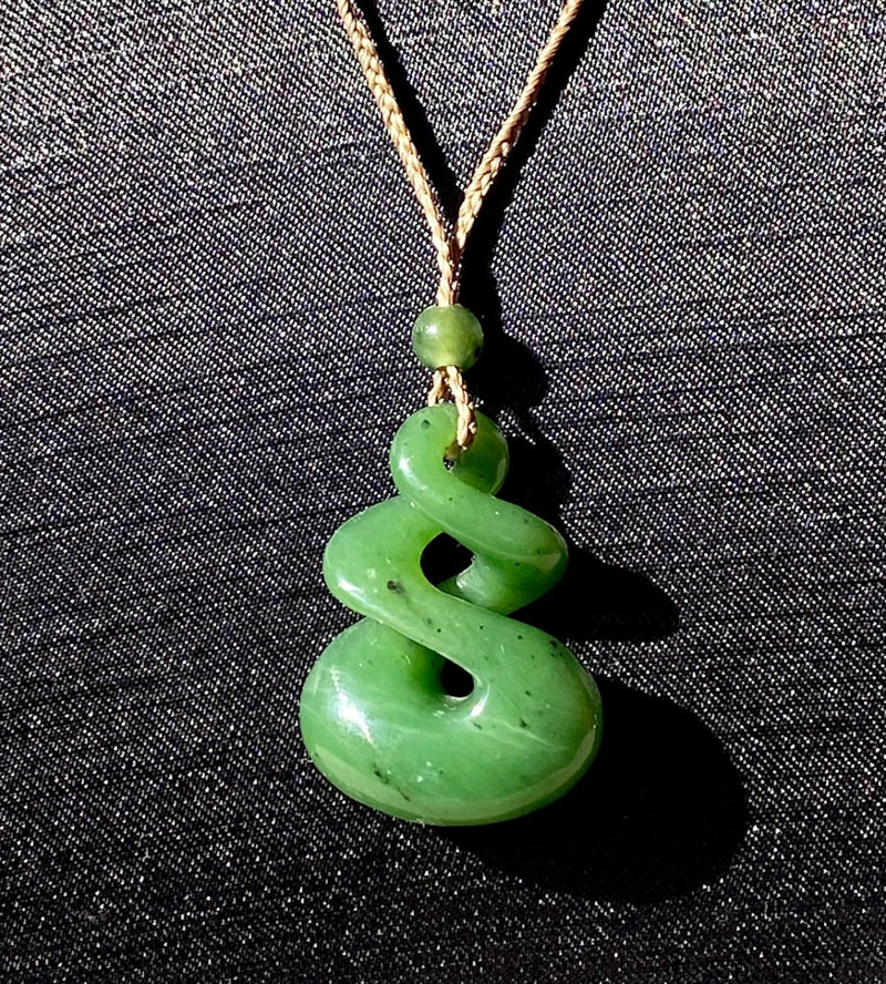 Jade infinity pendant store