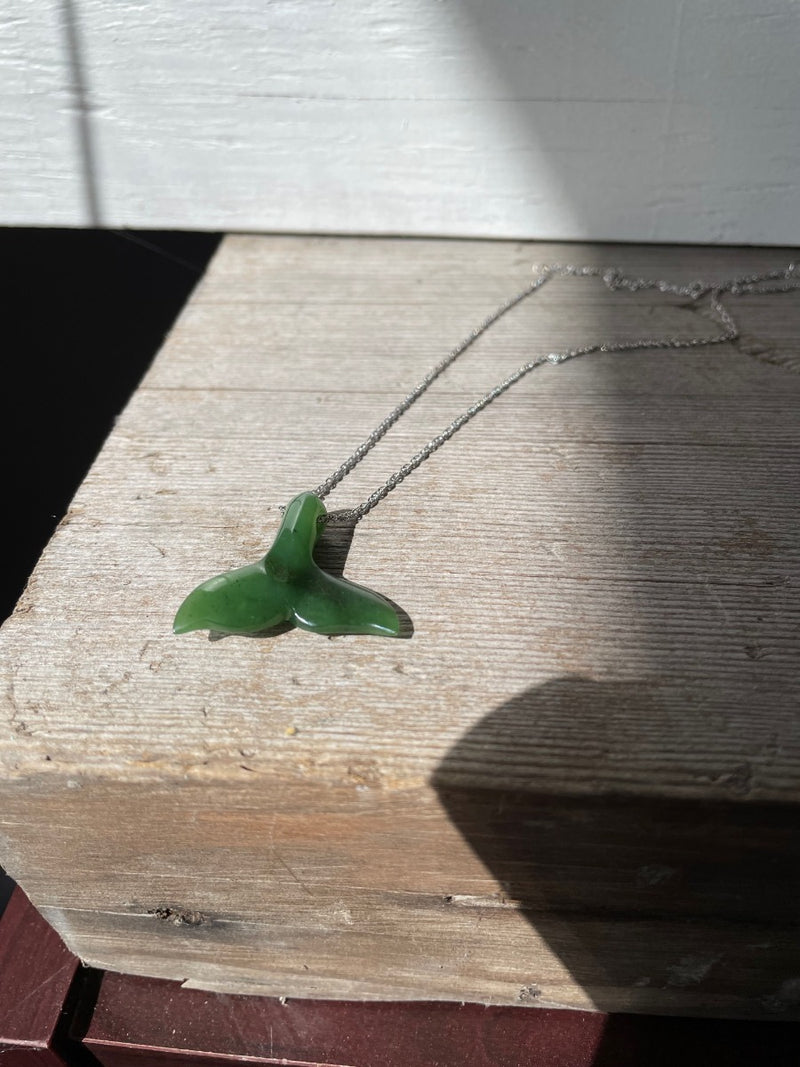 Whale Tail Pendant, 27mm