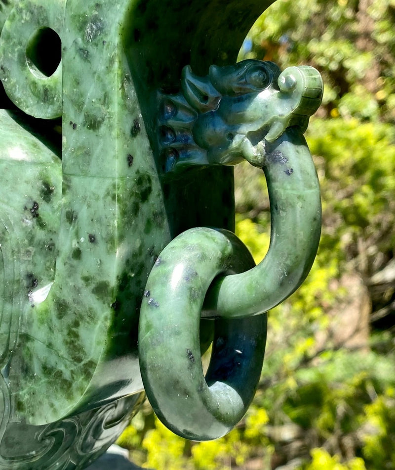 Large Jade Censer - URN