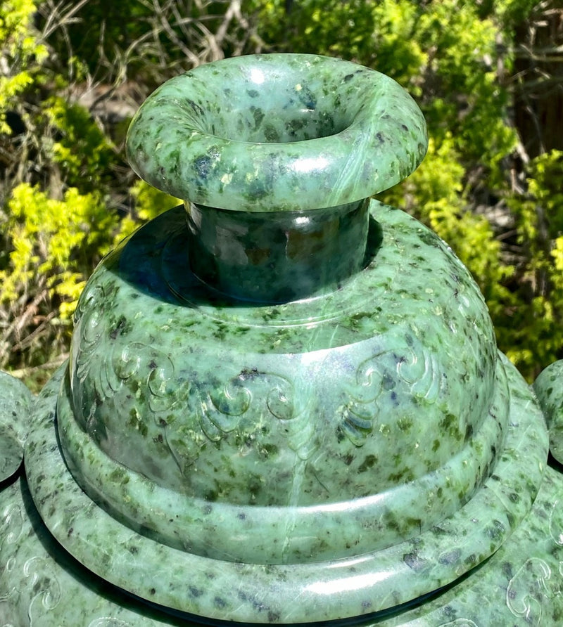 Large Jade Censer - URN