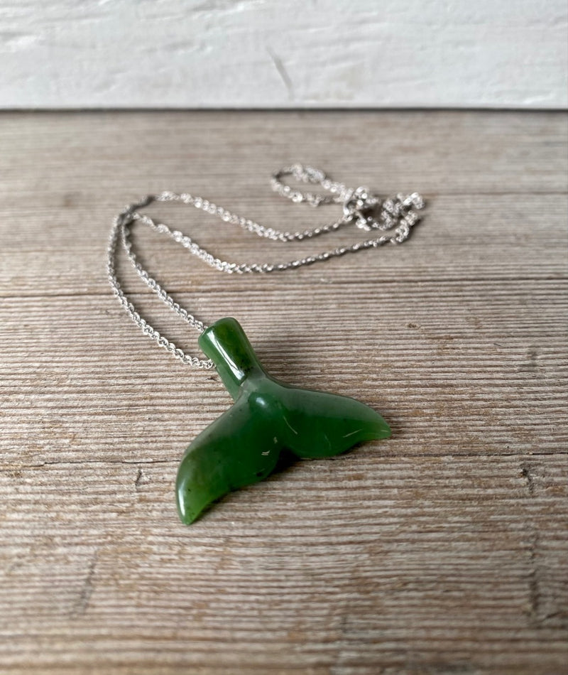 Whale Tail Pendant, 27mm