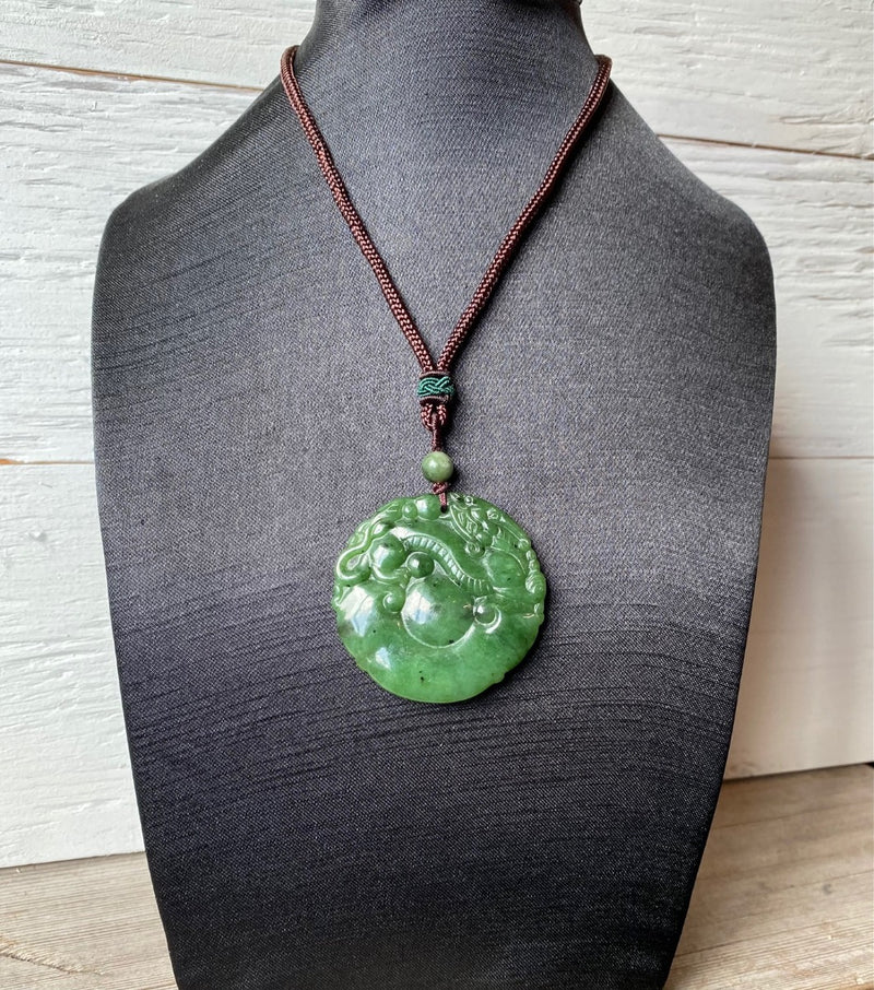 Double Sided Dragon Pendant