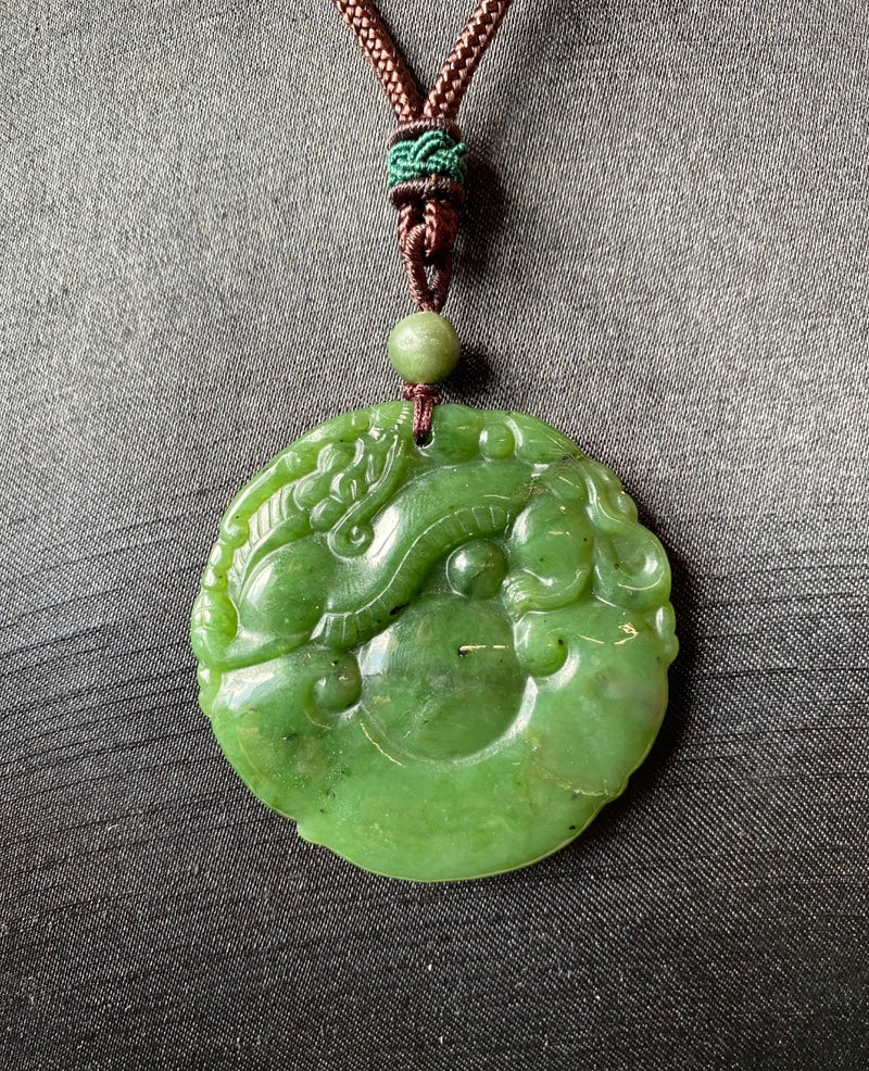 Double Sided Dragon Pendant