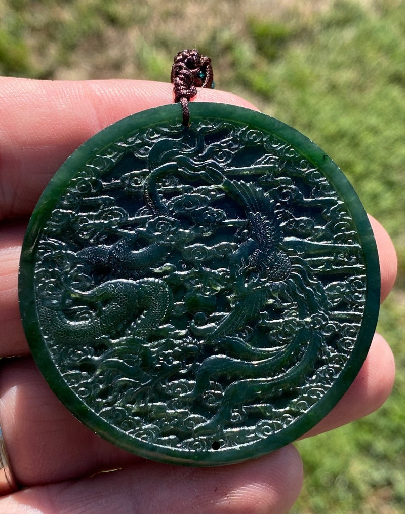 Dragon and Phoenix Pendant