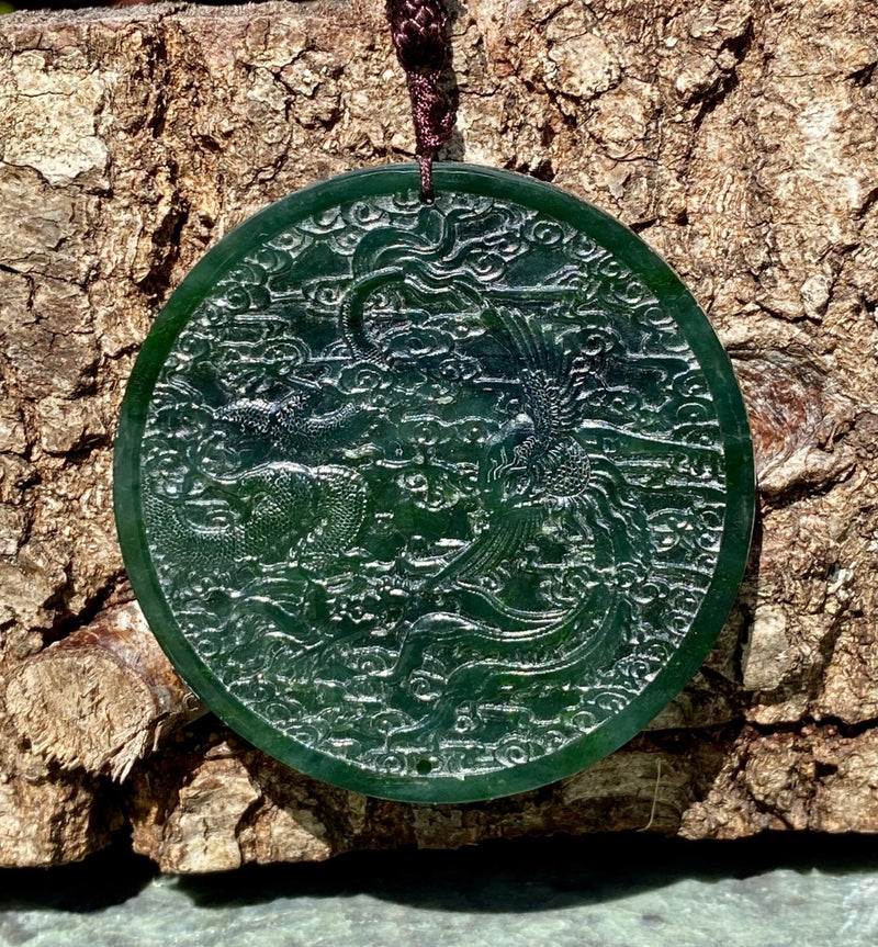 Dragon and Phoenix Pendant