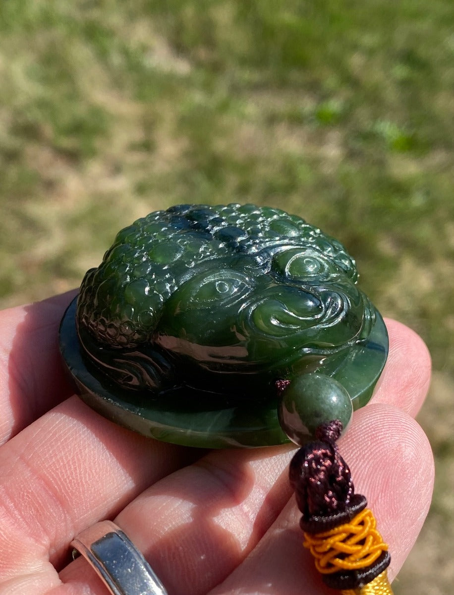 Lucky jade necklace sales