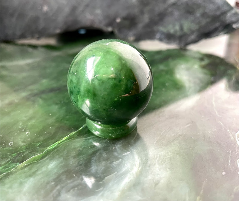 Jade Spheres - Multiple Sizes