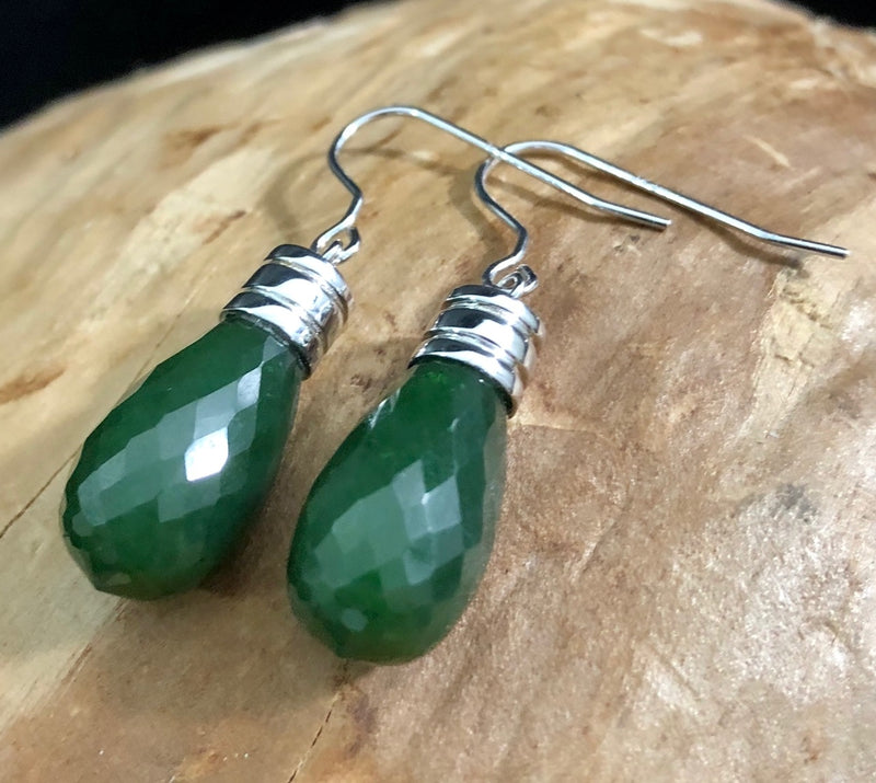 Faceted Drop Earrings, 0246