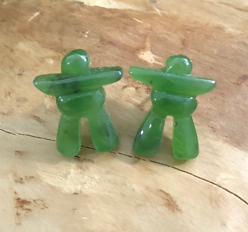 Earrings, Inukshuk,  2090