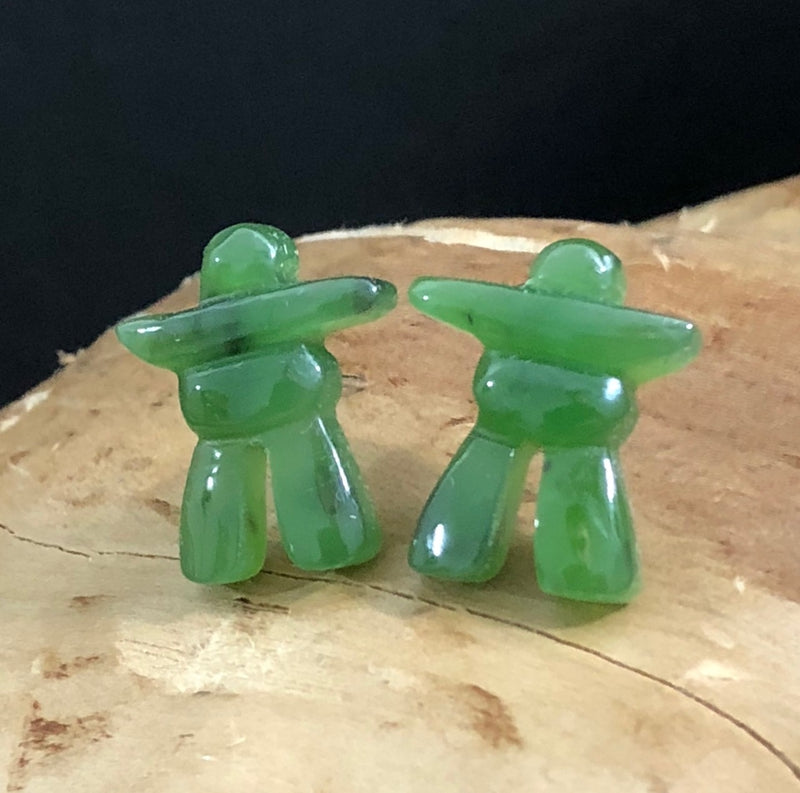 Earrings, Inukshuk,  2090