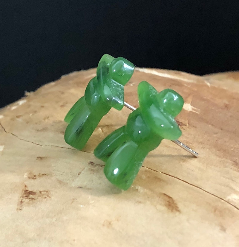Earrings, Inukshuk,  2090
