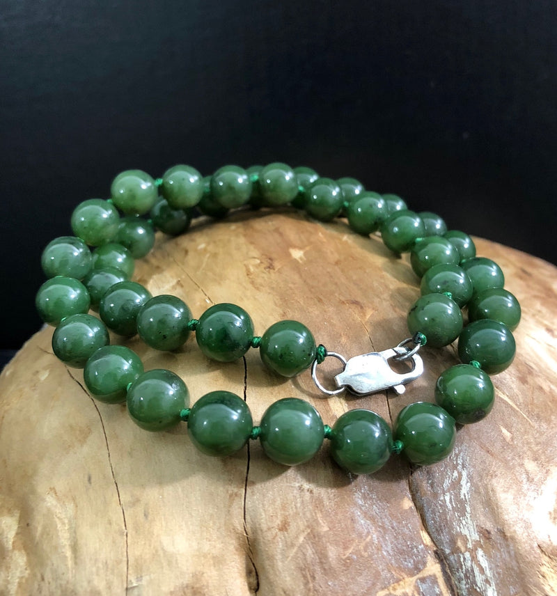 10mm Strung Bead Necklace - Multiple Lengths