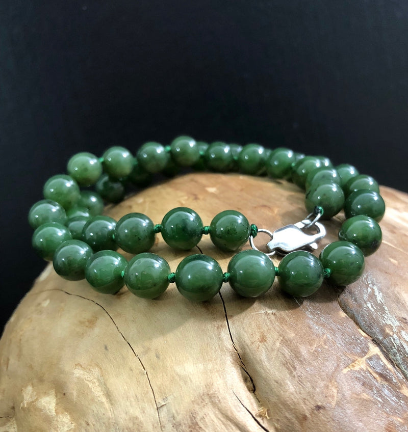 10mm Strung Bead Necklace - Multiple Lengths