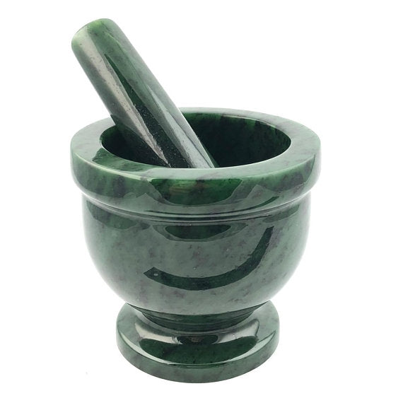 Jade Mortar & Pestle 3.75"